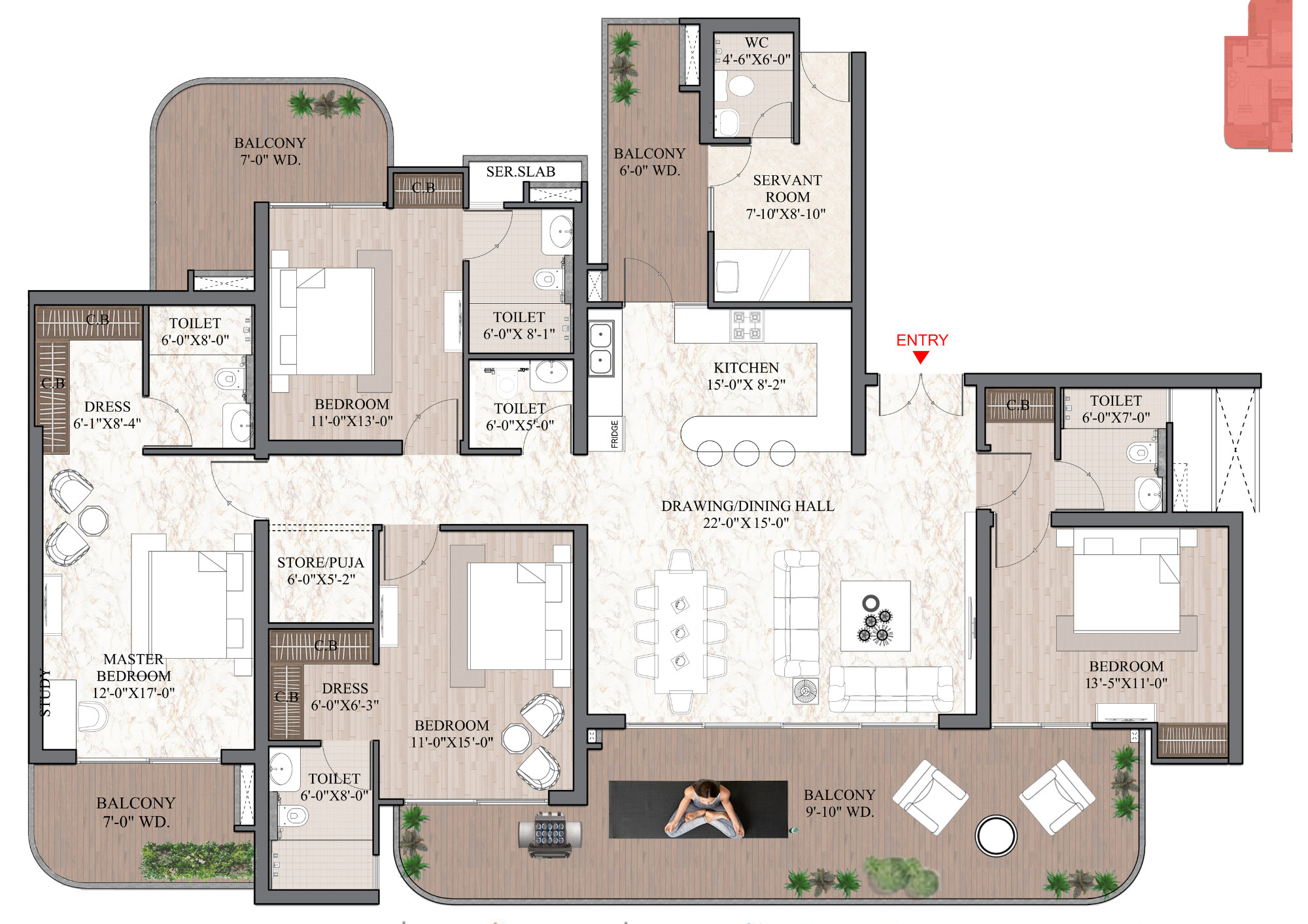 Floor Plan B